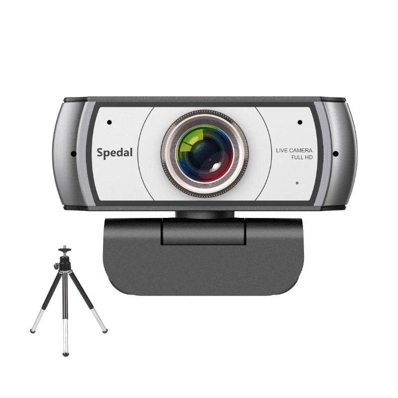 Webcam, Spedal C920PT1, Ultrawide 120°, 1080P, Microfone Embutido, Com Tripé - Honor Tech