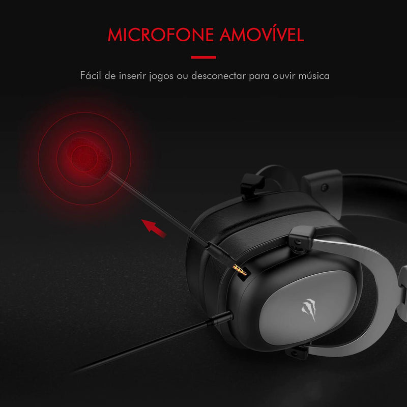 Headset 7.1 Surround, HAVIT H2002, 50mm - Honor Tech