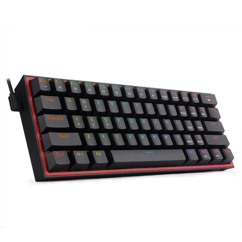 Teclado Mecânico, Redragon Fizz K617, 60%, RGB - Honor Tech