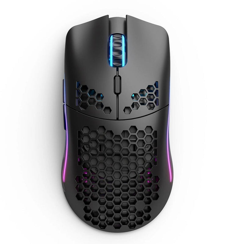 Mouse Sem Fio, Glorious Model O, Matte, 19000DPI, 69g, RGB - Honor Tech