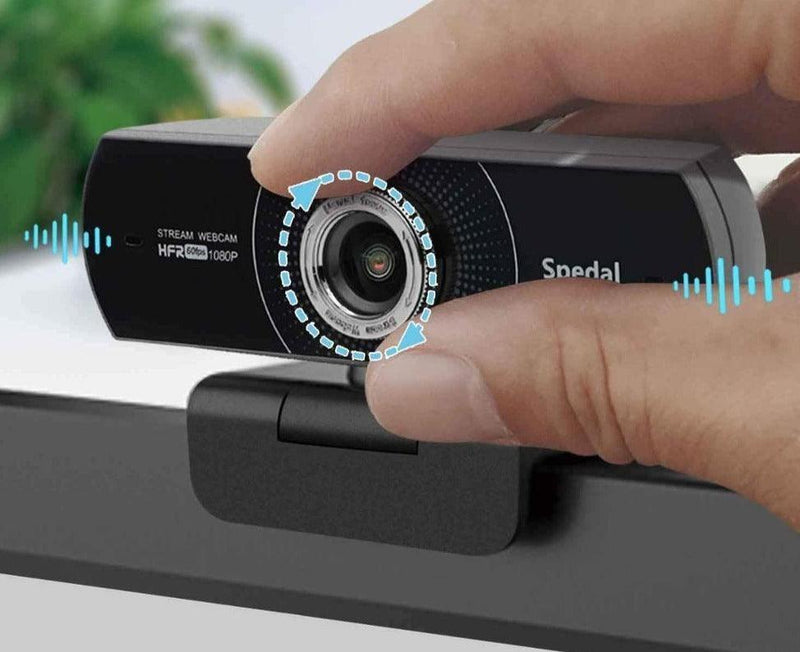 Webcam, Spedal MF934H 1080P Hd 60fps, Com Microfone Embutido - Honor Tech