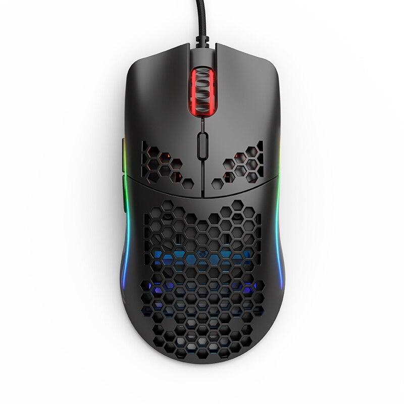 Mouse Com Fio, Glorious Model O-, Matte, PMW3360, 12000DPI, RGB - Honor Tech