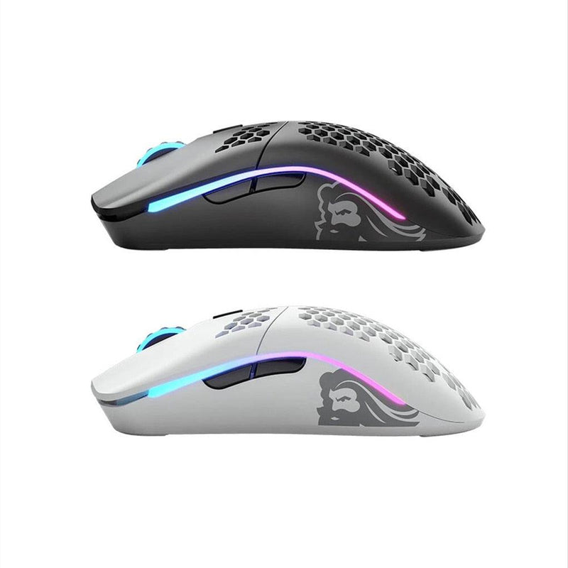 Mouse Sem Fio, Glorious Model O, Matte, 19000DPI, 69g, RGB - Honor Tech