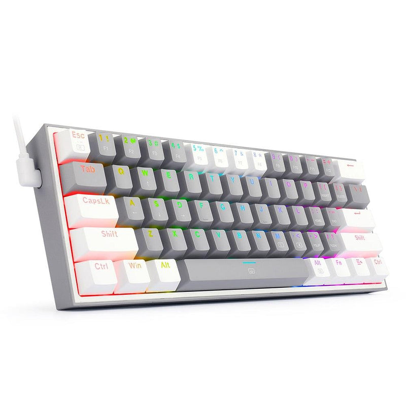 Teclado Mecânico, Redragon Fizz K617, 60%, RGB - Honor Tech