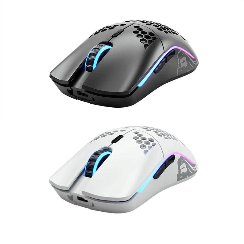 Mouse Sem Fio, Glorious Model O, Matte, 19000DPI, 69g, RGB - Honor Tech