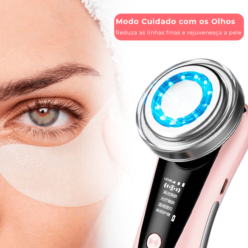 Massageador Facial Rejunvenescedor 5 em 1, Massager Beauty® - Honor Tech