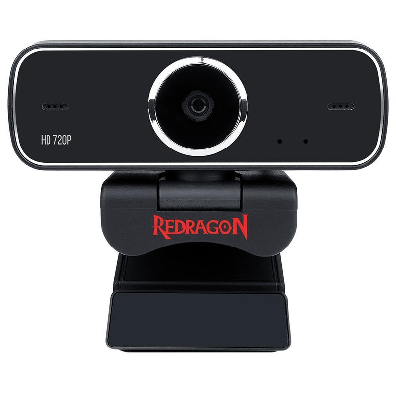 Webcam, Redragon GW600, 720p, Microfone Embutido, Com Tripé - Honor Tech